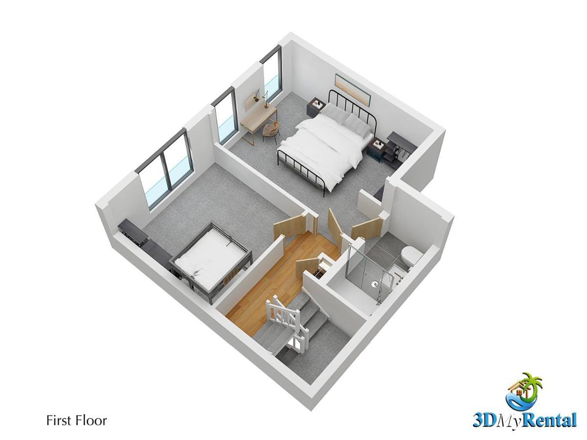 Modern Home For Small Groups By Stones Throw Apartments - Free Parking - Sea View Вётинг Экстерьер фото